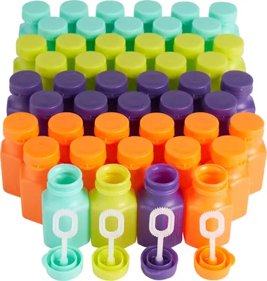 Obrázek produktu pro 48 mini mýdlových bublin 17 ml , párty bubliny