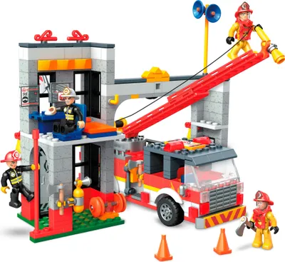 Produktbild von Mega Construx Fire Station (522 Teile)