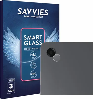 Produktbild von 3x Savvies Schutzglas Folie für Samsung Galaxy Tab A11 Plus WiFi 11" (NUR Kameraschutz) 9H Panzer Schutzfolie Glas Displayschutz klar transparent
