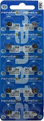 Image de Renata Batterie Silver Oxide 364 - SR621SW 10 Renata