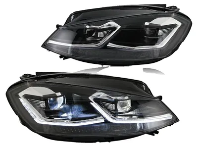 Productafbeelding van Koplampunit, verbeterde verlichting, eenvoudige installatie, witte accentverlichting, Golf 7.5 (2017-2020)
