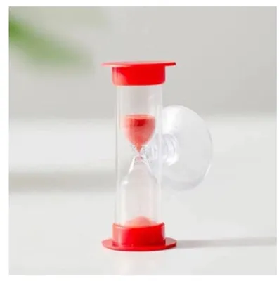 Produktbild von Go Go Gadget – 2-Minuten-Sanduhr – mit Saugnapf – Rot