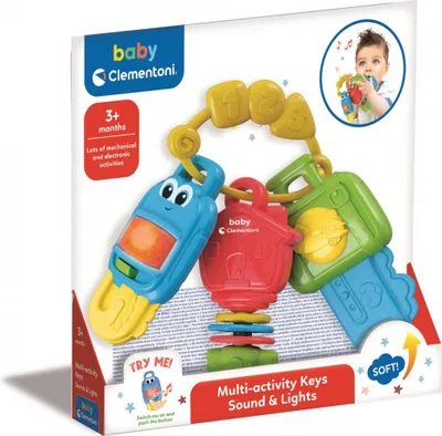 Produktbild von Clementoni BABY Elektronische Schlüssel für Kinder 17951