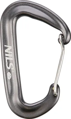 Immagine prodotto di Moschettone grigio 12 KN - Leggero, resistente
