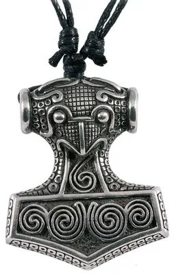 Produktbild von Schonenhammer Schmuck Anhänger Zinn - Thorhammer - 40x50mm