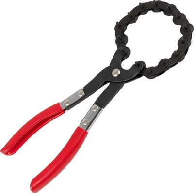 Immagine prodotto di Tagliacatena regolabile per tubo di scarico, tagliacatubi a catena, pinza per tagliare tubi di scappamento, 20–75 mm