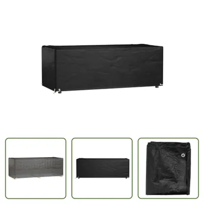 Zdjęcie produktu dla The Living Store Pokrowiec na meble ogrodowe 8 oczek 192x82x65 cm Prostokątny