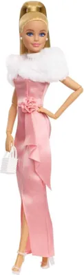 Produktbild von Barbie Enchanted Evening Fashion Doll Pink Dress Classics Collection 3+