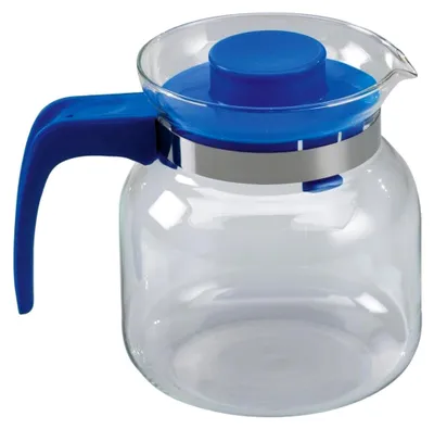 Produktbild von Glaskanne ca.1,2L, m. PP-Deckel+Griff