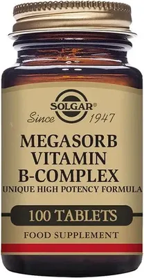 Produktbild von Megasorb Vitamin B-Complex Solgar