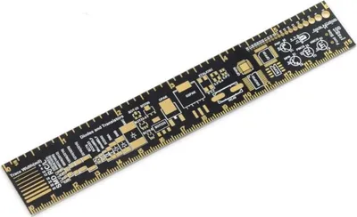 Produktbild von Lineal mit Bauteilmaß 15cm