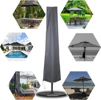 Produktbild von Famanu Schutzhülle für Sonnenschirme 190x25x48cm - Wasserdicht und robust