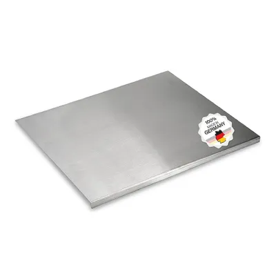 Produktbild von Arbeitsplatte aus Edelstahl 600x500x20mm