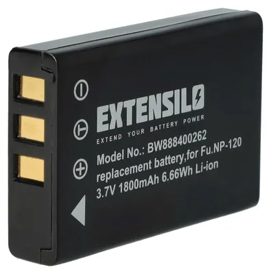 Produktbild von EXTENSILO Akku kompatibel mit Medion 20 MP Superzoom P44029, MD 86929 Kamera (1800 mAh, 3,7 V, Li-Ion)