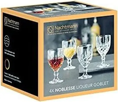 Produktbild von Nachtmann Vorteilset 4 x  4 Stück Noblesse Likörglas Set/4 103748 und Geschenk + Spende