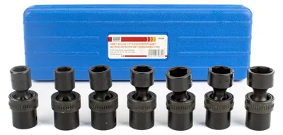 Obrázok produktu pre Sada kardanových kĺbov 1/2'', 13 - 21mm, 7ks HBM