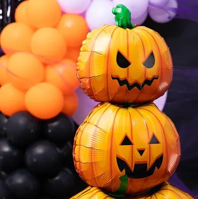 Immagine prodotto di Pallone in foil zucca di Halloween 60x107cm