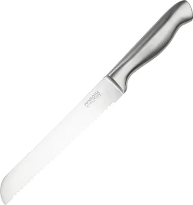 Produktbild von NIROSTA Brotmesser STAR, gezahntes Küchenmesser, japanischer Edelstahl, handlicher Griff, handgeschärfte Wellenschliff-Klinge, scharfes Brotsägemesser (Klingenlänge: ca. 20 cm)
