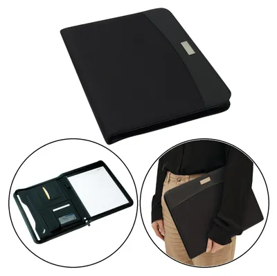 Produktbild von A4 Konferenzmappe Schreibmappe als Dokumentenmappe für Studium und Business, Organisationsmappe für DIN A4 26x3,5x34,5cm
