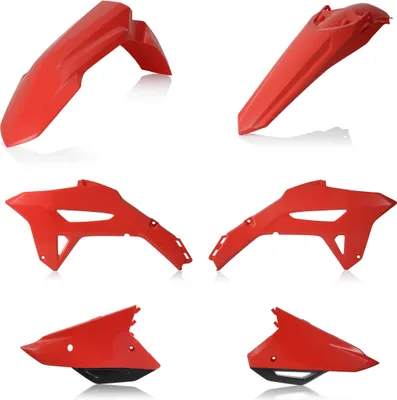 Produktbild von ACERBIS 6-teiliges Verkleidungskit Rot für HONDA CRF R