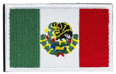 Productafbeelding van SCHNORR Mexico, Klett-patch, 80 x 50 mm - geborduurde landen-/vlaggen-patch