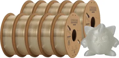 Produktbild von 3D-Drucker-Filament, 1,75 mm Durchmesser, umweltfreundliches PLA-Material, PLA-Klar