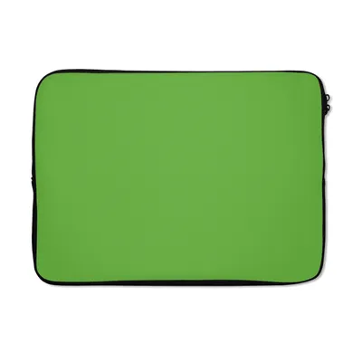 Produktbild von MuchoWow® Laptop Hülle 13 Zoll Grün - Farben - Natur Laptoptasche - Laptophülle - Sleeve - Rundumschutz
