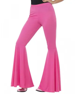 Produktbild von Pinke Damen Schlaghose für Fasching & Karneval Größe: M
