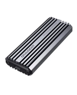 Produktbild von GRAUGEAR externes Gehäuse M.2NVMe SSD PCIe3.0 10Gbit retail