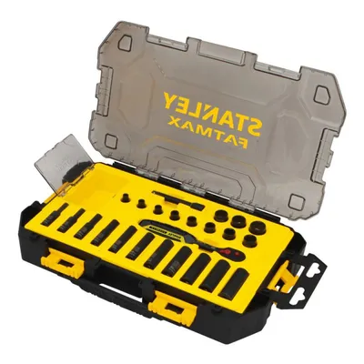 Produktbild von Stanley Mini-ToughBox 1/4" Steckschlüssel-Set - FMHT0-74713