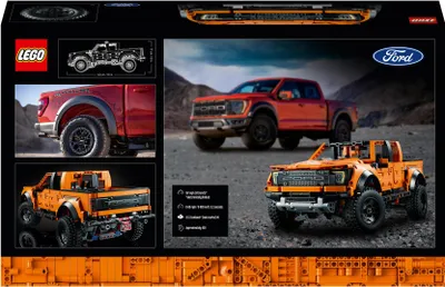 Obrázok produktu pre LEGO Technic Ford® F-150 Raptor, Stavebnica, 18 rok / roky, Plast, 1379 kusov, 1,91 kg