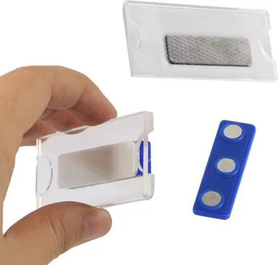 Obrázek produktu pro Magnetické cedulky, samolepicí, do kanceláře a školy, sada 2 ks