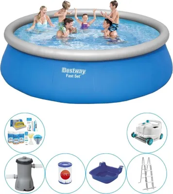 Zdjęcie produktu dla Zestaw basenowy - Bestway Fast Set 457x122 cm -- Okrągły
