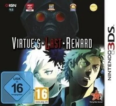 Produktbild von Rising Star Games Virtue's Last Reward, Nintendo 3DS, Physische Medien
