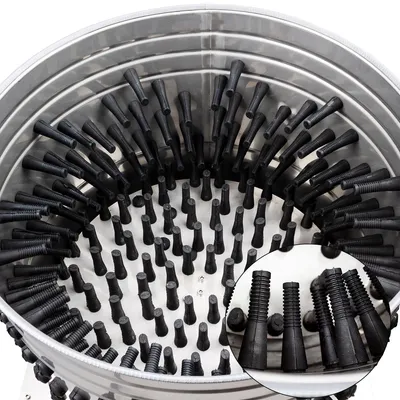 Produktbild von Beeketal Geflügelrupfmaschine Rupfmaschine Nassrupfmaschine PREMIUM, Variante:BRM-7P