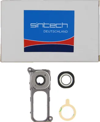Produktbild von Kamera Linse mit Rahmen (hinten) für LG G4 H815 grau