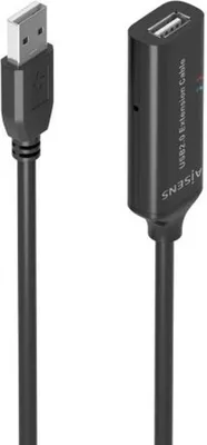Immagine prodotto di Cavo USB Aisens A101-0916 Nero 5 m