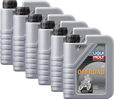 Produktbild von Motoröl Liqui Moly 2T Offroad teilsynthetisch 6 L für Enduro Quad Schneemobil