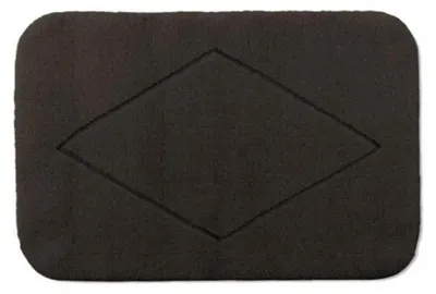 Produktbild von Rhomtuft Badteppich Raute abgerundet Farbe mocca Größe 60x90 cm