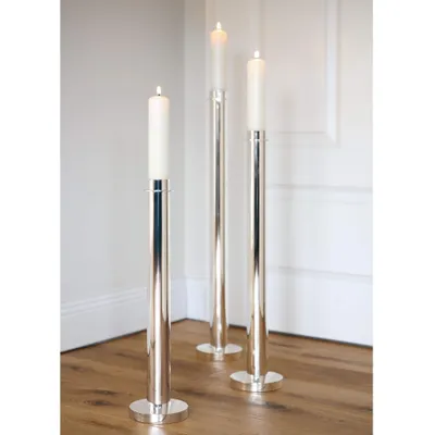 Produktbild von Fink CANDLE, getauchte Titankerze, Paraffin, creme, L. 4 cm, B. 4 cm, H. 20 cm, D. 4 cm 123513