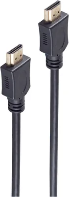 Zdjęcie produktu dla shiverpeaks HDMI, 0.5m, 0,5 m, HDMI Typu A (Standard), HDMI Typu A (Standard), 8,16 Gbit/s, Czarny