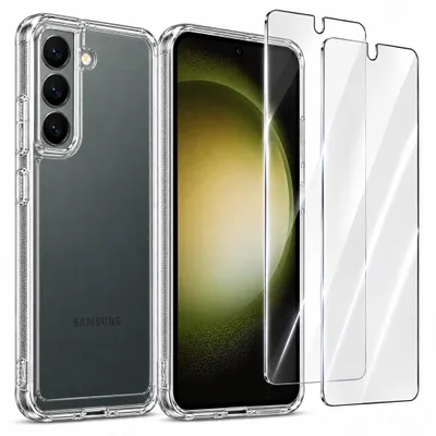 Produktbild von Hülle + 2x Schutzglas für Samsung S23