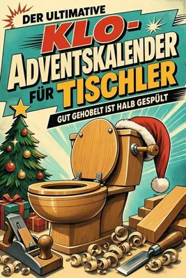 Produktbild von Der ultimative Klo-Adventskalender für Tischler