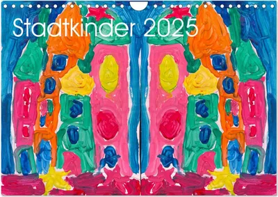 Produktbild von Stadtkinder (Wandkalender 2025 DIN A4 quer), CALVENDO Monatskalender