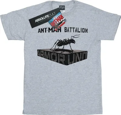 Immagine prodotto di Marvel - T-shirt "Batallion" da uomo BI11019 (L) (grigio)