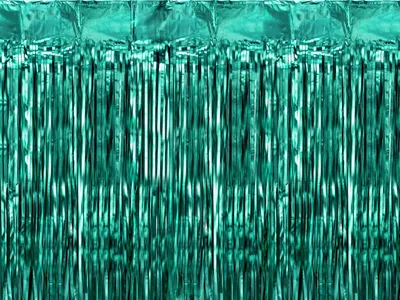 Immagine prodotto di Tenda di orpelli 100x200cm verde