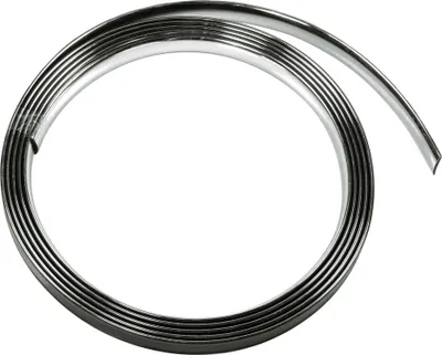 Produktbild von Verchromtes Klebeprofil - 25 m - 14 mm