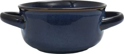 Image de HowHomely Bol à soupe bleu Bol à soupe en céramique Boho