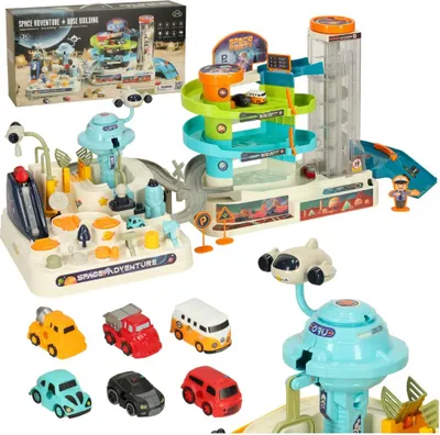 Obrázok produktu pre Parkovacia garáž s 3-poschodovým výťahom 2v1