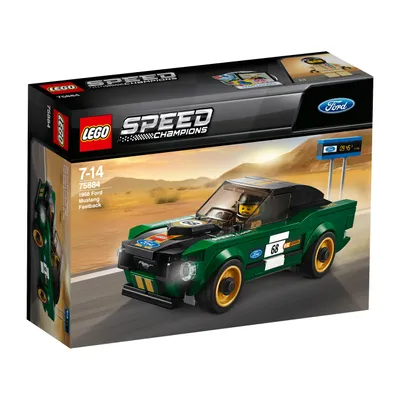 Image de LEGO® Champions de vitesse 1968 Ford Mustang Fastback, 75884